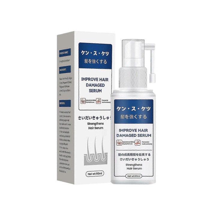 Esenta pentru par dens, Jaysuing, 60ml, tratament anti-cadere, ingrijire scalp