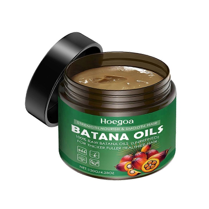 Masca de par Batana Oil, 120g, Hoegoa, hidratanta, hranitoare, pentru cresterea parului, cutie