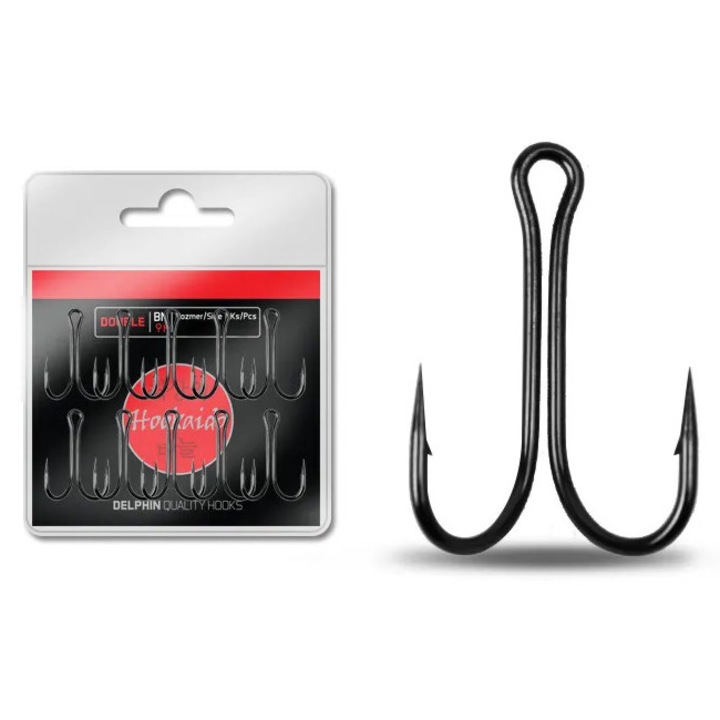 Ancore Duble Delphin Hokkaido Double Black Nickel, Ochet, Marime 8