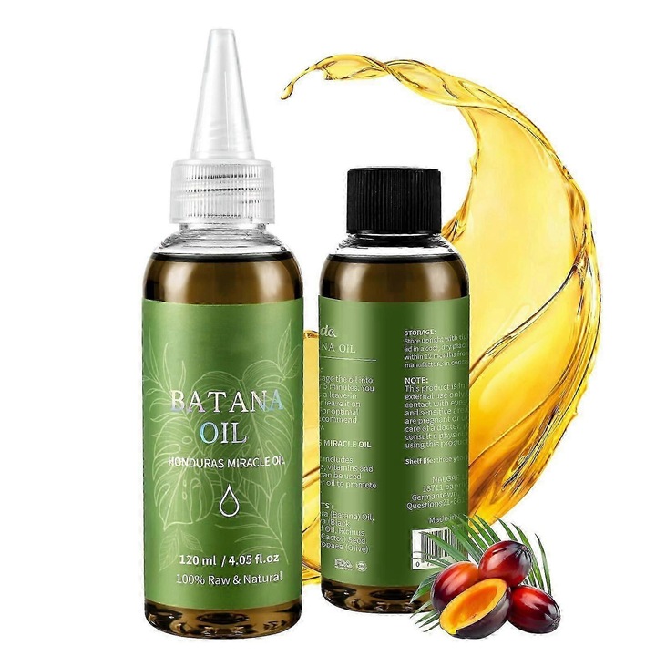 Ulei Batana 100% Natural pentru Cresterea Parului, Hranire Profunda