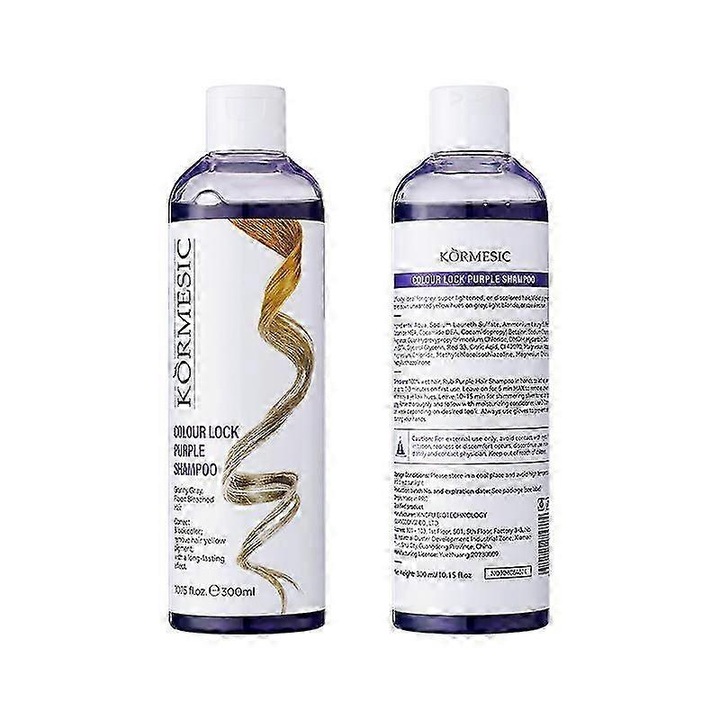 Sampon de par Violet, Kormesic, Neutralizeaza tonurile galbene, 300ml