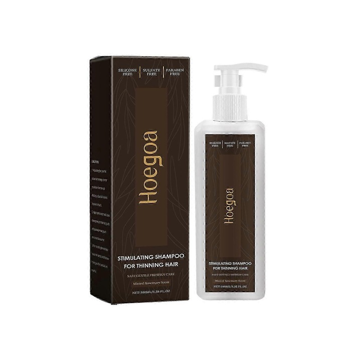 Sampon de par cu extracte de plante, hranitor si intaritor, Hoegoa