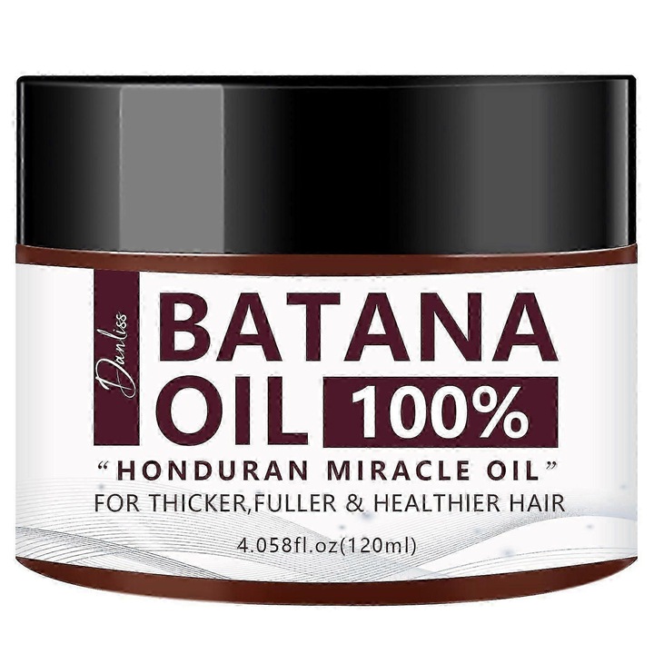 Ulei Batana pentru Cresterea Parului, 3 bucati, Hidrateaza, Previne Varfurile Uscate, 100% Natural