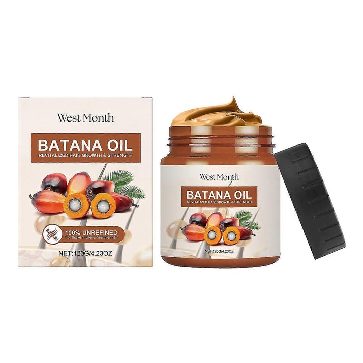Balsam de par Batana, West&Month, set 2 bucati, hranitor, hidratant
