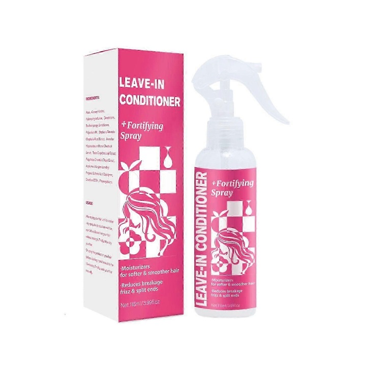 Hajban maradó balzsam, 3 db-os szett, göndör, száraz és sérült hajra, szöszösödésgátló