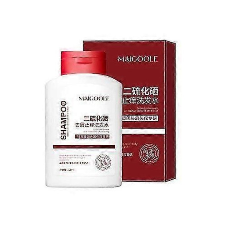 Sampon pentru controlul matretii, 220ml, reduce matreata si netezeste parul, set 2 bucati