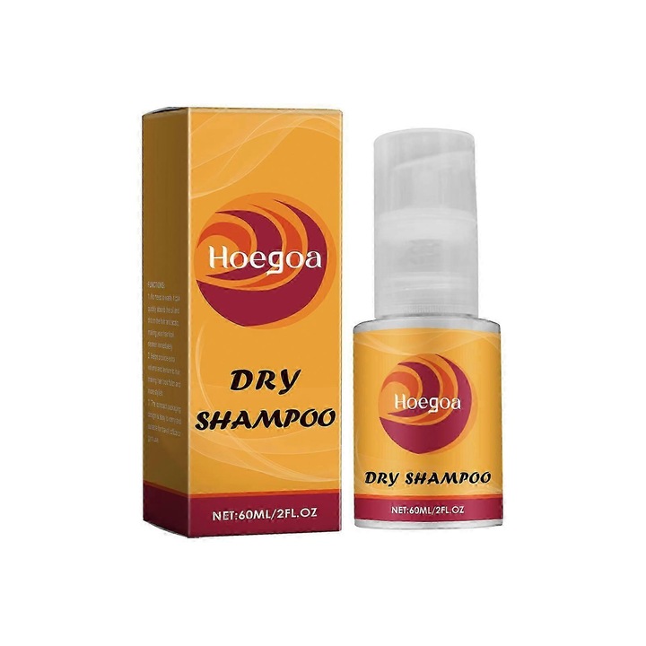 Sampon uscat, Hair Day, ingrediente naturale, 60ml, set 3 bucati