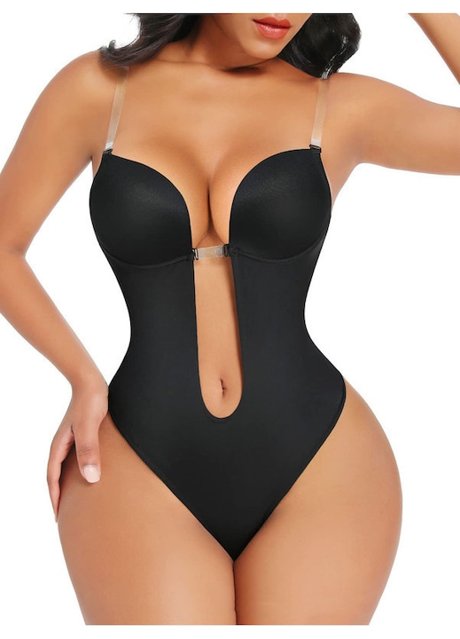 Боди моделатор без гръб, Черен