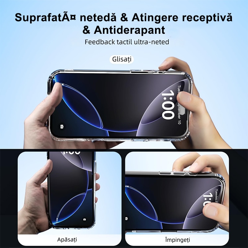 Husa de Protectie, Husa Compatibila cu Incarcare Magsafe pentru iPhone 17 Air, MOGU® pentru Incarcare Wireless, Margini Ridicate pentru Protectia Ecranului si a Camerelor, Absorbtie de soc anti-coliziune pe patru fete, din Material PC+TPU