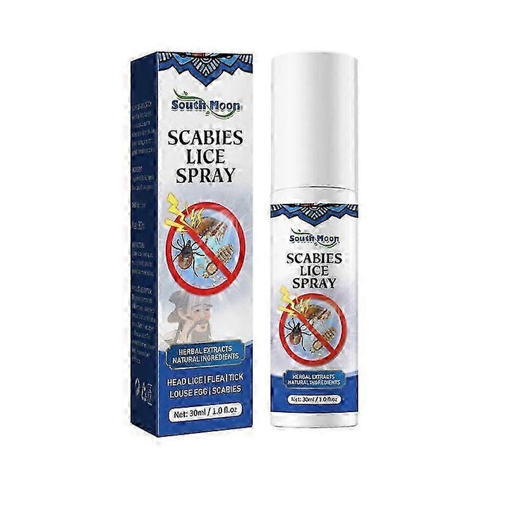 Spray pentru indepartarea paduchilor, 30ml, antibacterian, 10.5x2.8x2.8cm
