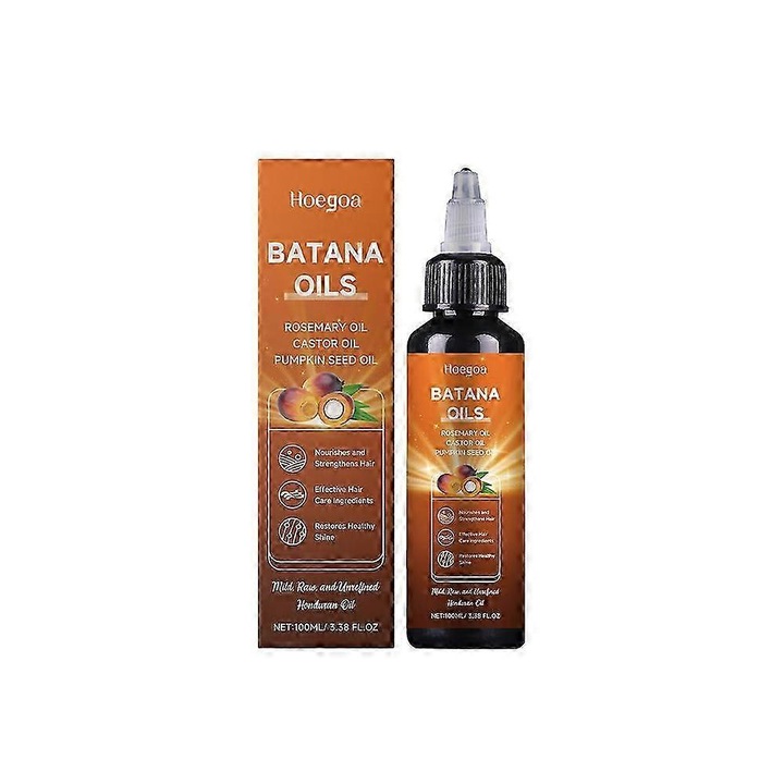 Ulei Batana pentru Cresterea Parului, 100ml, 4-in-1, 3.9x3.9x14.7cm