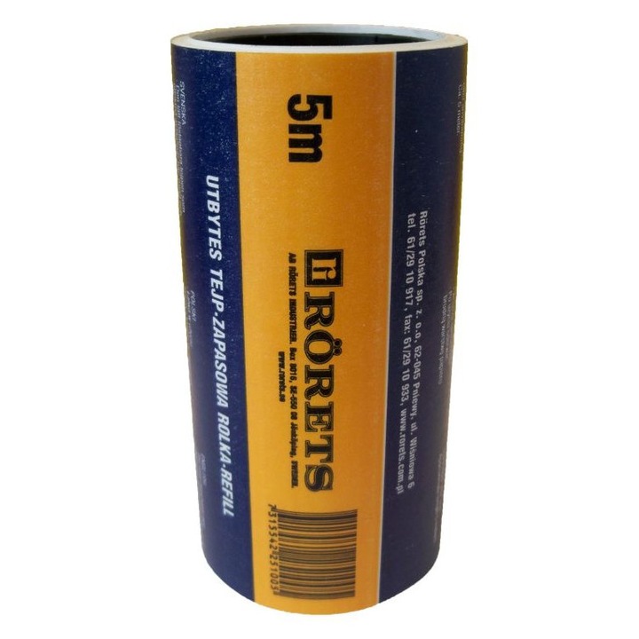 Rorets 5m tisztítóhenger, ruhákhoz és bútorokhoz, szőr- és porálló