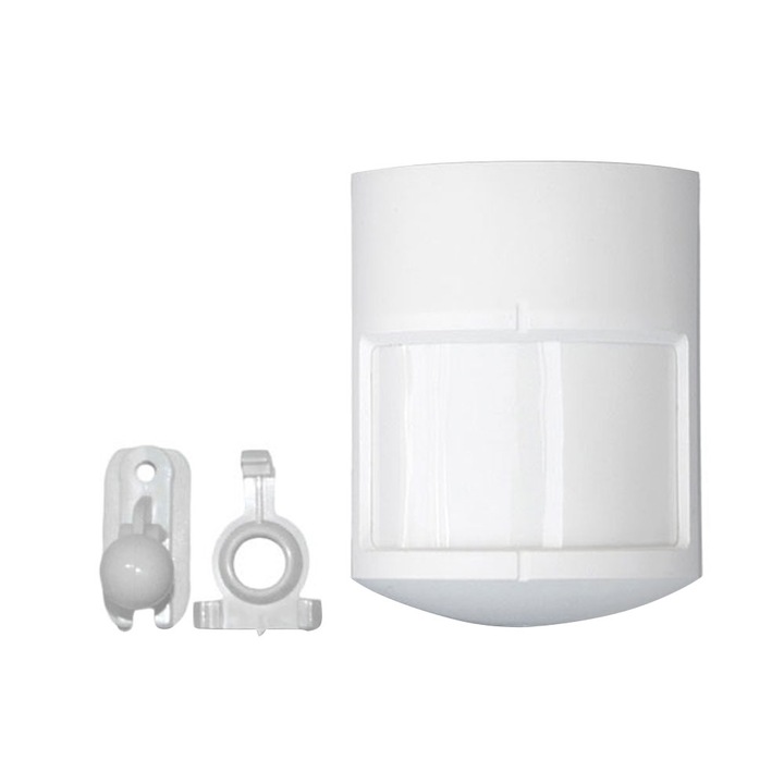 Detector de miscare digital PIR Cerber eyePRO 1D, 12 m, 120 grade, pet immunity, suport inclus