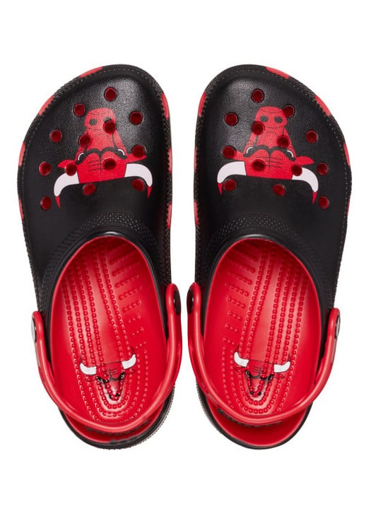 Сабо Crocs Classic NBA Chicago Bulls Clog, Червен, 37-38