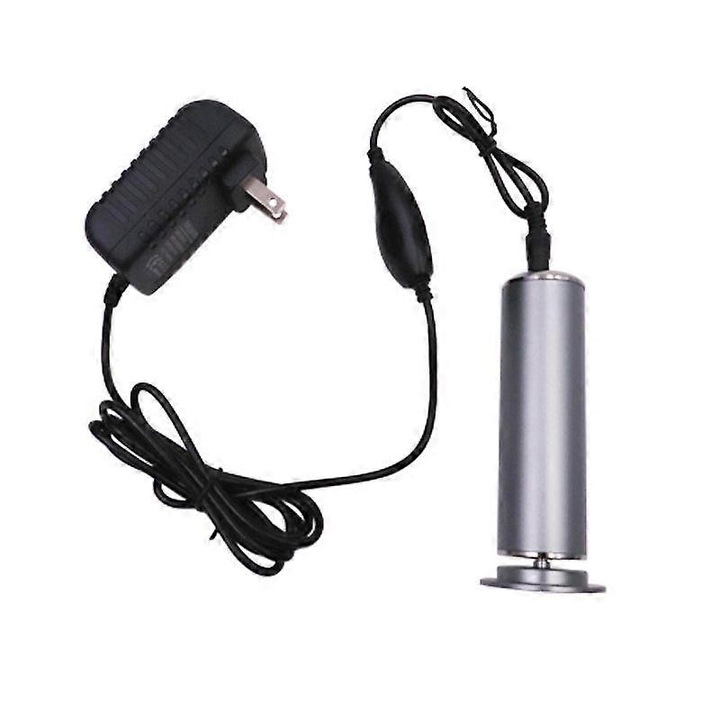 Dispozitiv electric pentru indepartarea calusurilor, 18W, viteza ajustabila, portabil, gri