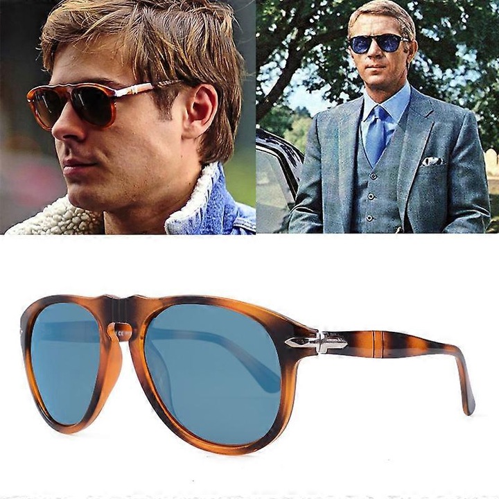 Ochelari de soare barbati, stil pilot, polarizati, C5, multicolor