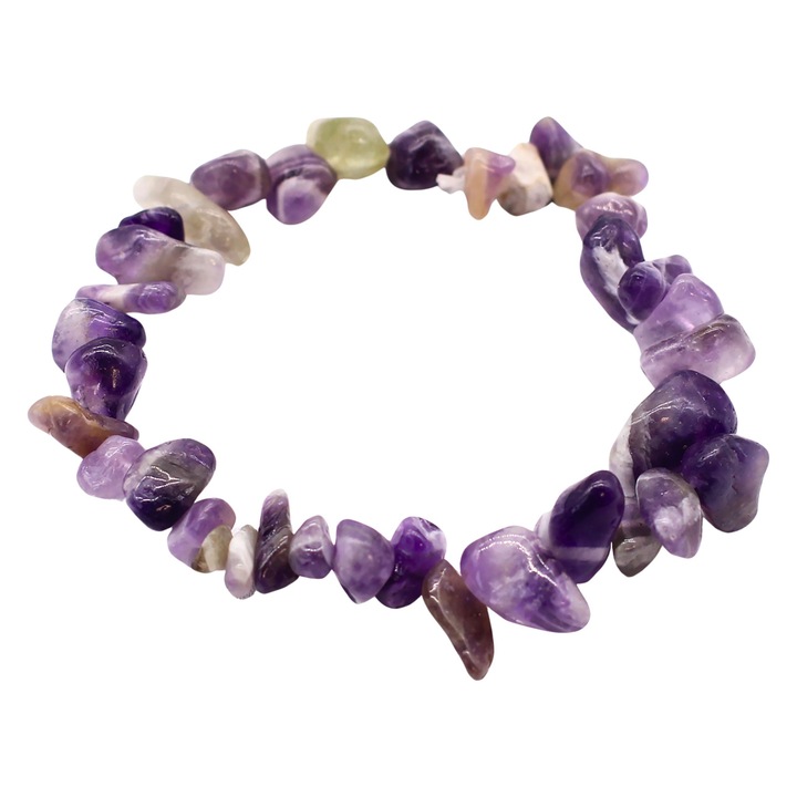 Bratara din Ametist Natural, AWGifts, design elegant, culoare violet