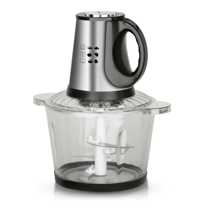 Storcator, putere 800 W, capacitate 3 l, 2 viteze, toaca carne si amesteca umpluturi