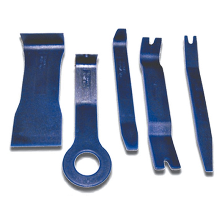 Комплект 5 пластмасови лоста JBM 50901, за демонтиране на тапицерия