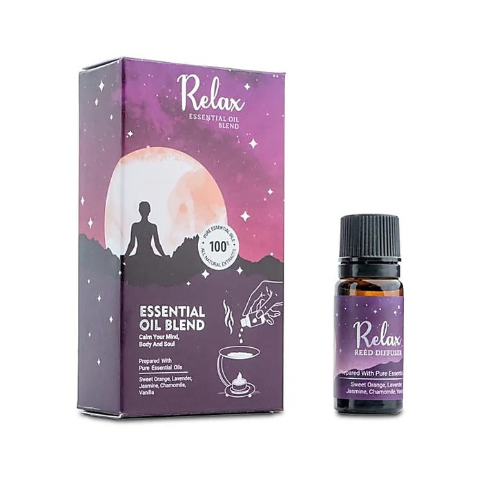 Ulei esential Relax, mix natural de portocala, lavanda, iasomie, musetel si vanilie, 10 ml