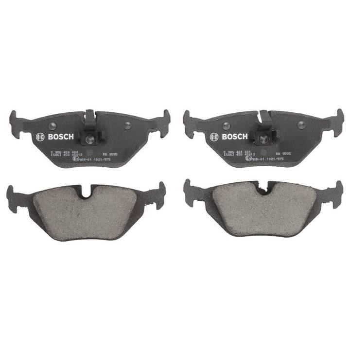 Fékbetét készlet Hátsó, BOSCH, illeszkedik: BMW 3 (E36), 3 (E46), Z1, Z4 (E85), Z4 (E86), MG MG X-POWER, MG ZT, MG ZT-T, ROVER 75, 75 I 1.6-5.0 06.88-02.09