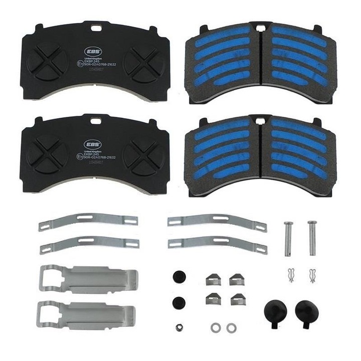 Set placute frana spate EBS Mercedes