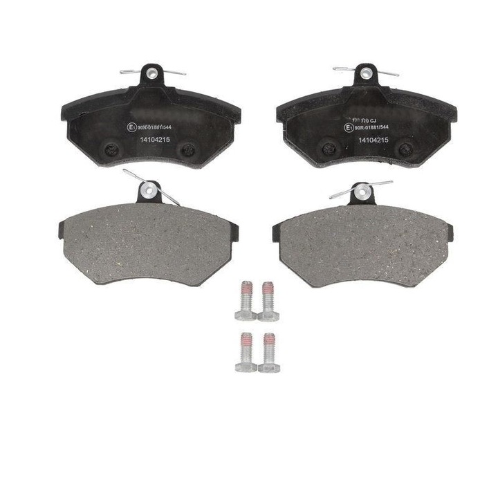 Készlet első fékbetétek Trucktec Volkswagen, Seat