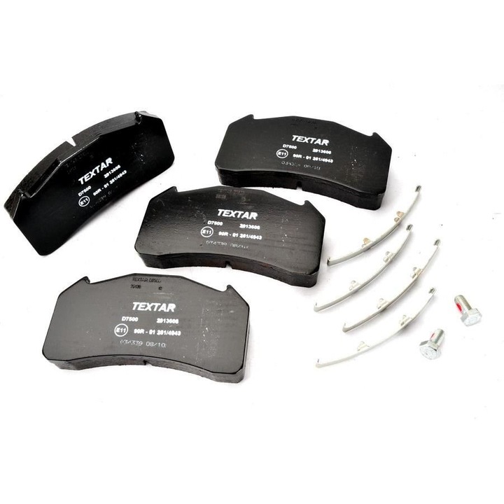 Комплект спирачни накладки Textar Volvo fl6