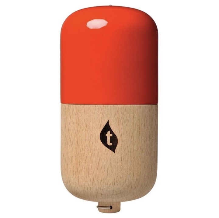 Kendama, Jumbo Pill, Terra, lemn fag, Maro/Rosu, pentru copii 9+