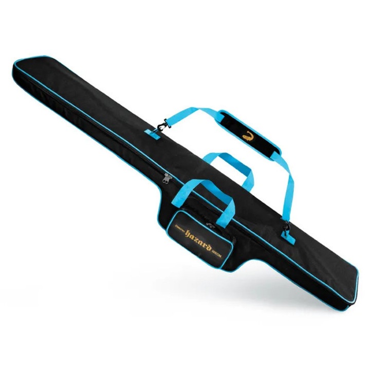 Husa Delphin Hazard pentru 2 Lansete si 2 Mulinete, 150 cm sau 165 cm