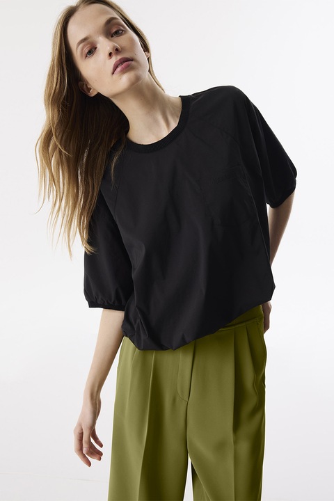 Twist, Bluza lejera cu maneci medii, Negru