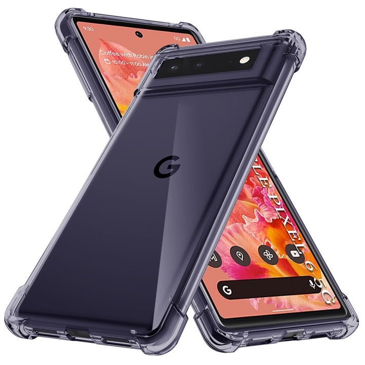 Carcasa de protectie pentru Google Pixel 6, fumuriu
