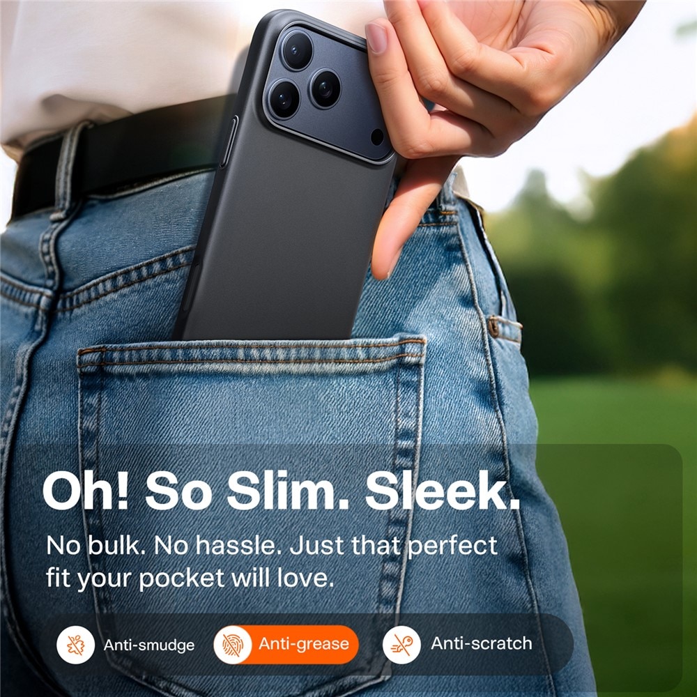 Husa pentru iPhone 17 Pro Max - Torras SlimFit MagSafe Series - Black