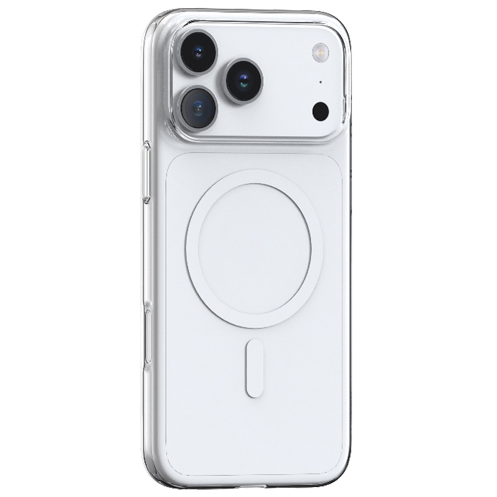 Husa compatibila cu Apple Iphone 17 Pro, Magsafe, Protectie Camere, Rezistent la socuri, Transparent, TSS