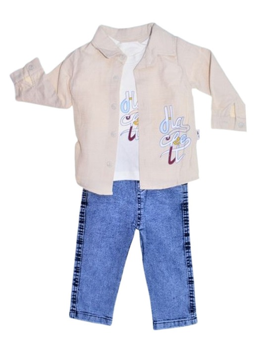 Compleu, format din 3 piese, pentru baieti, Mini Junior 6960M, Multicolor 122226