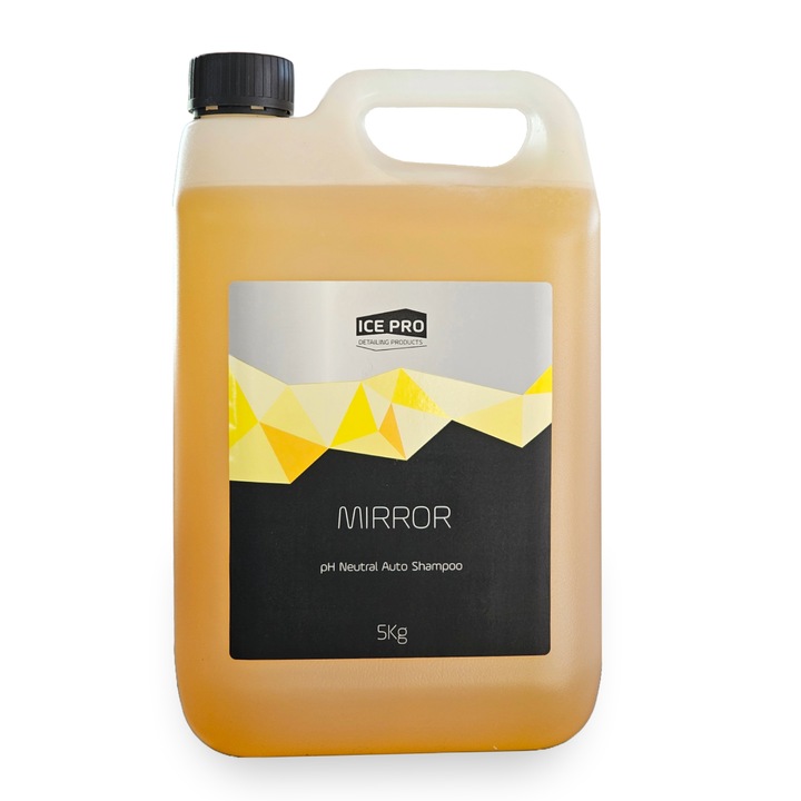 Ice Pro Detailing Mirror 5kg – Sampon auto de prespalare cu pH neutru, sigur pentru toate suprafetele