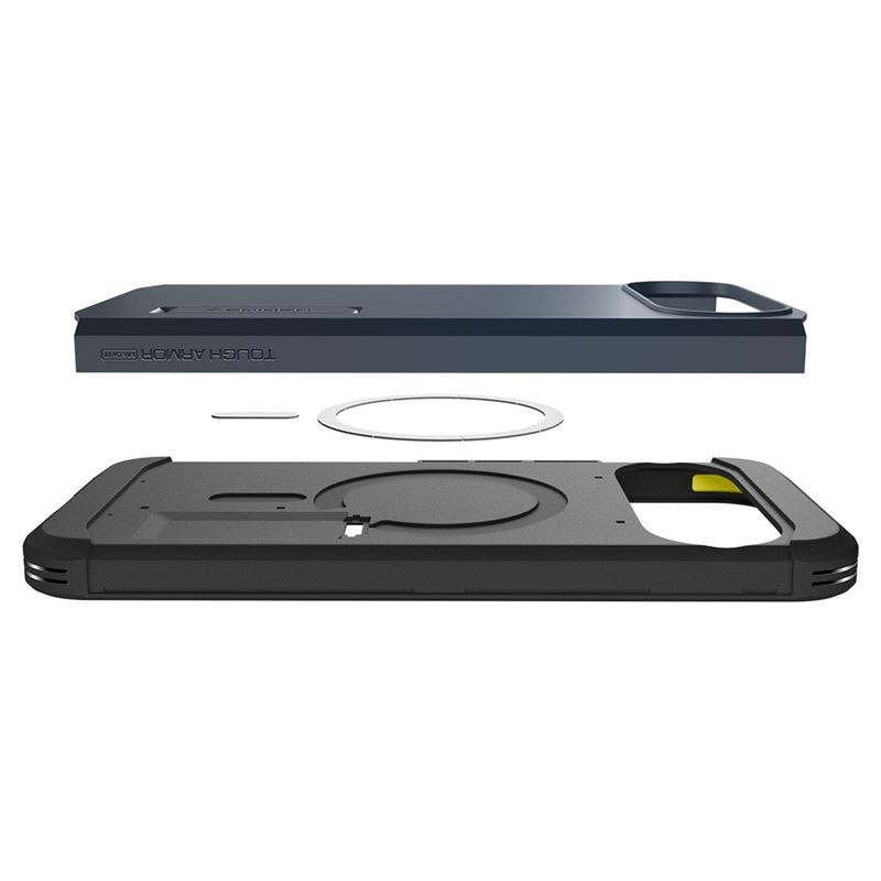 Carcasa Spigen Tough Armor cu MagSafe compatibila cu Google Pixel 10 Pro XL, Metal Slate