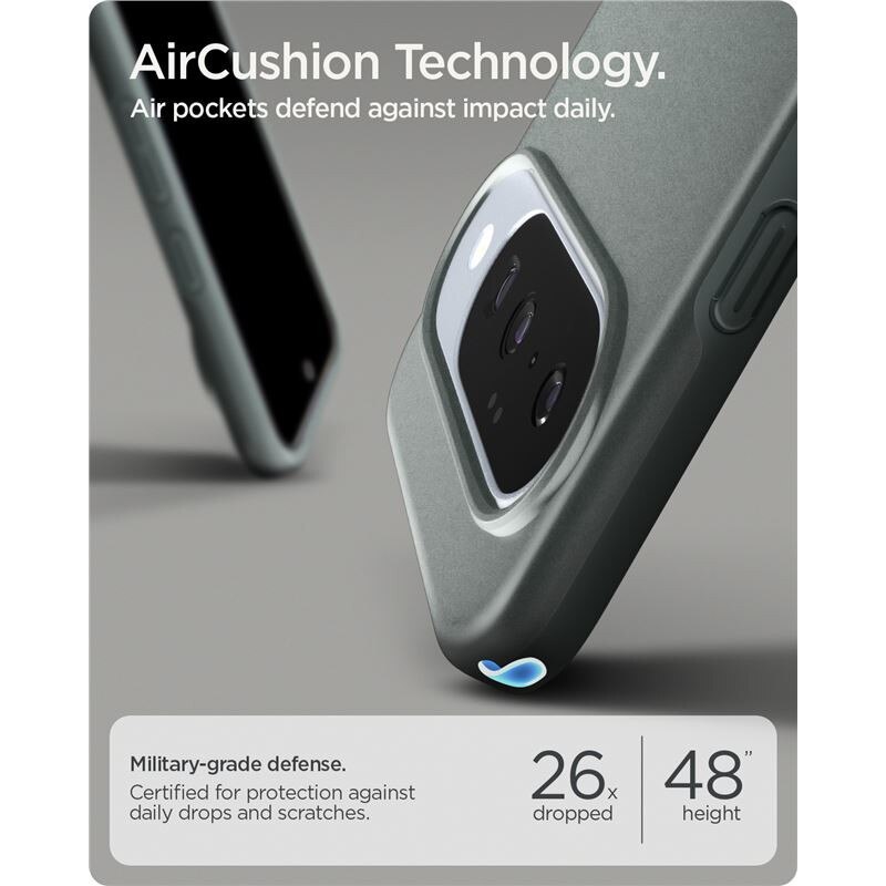 Carcasa Spigen Thin Fit cu MagSafe compatibila cu Google Pixel 10/10 Pro, Verde