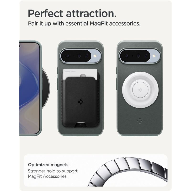 Carcasa Spigen Thin Fit cu MagSafe compatibila cu Google Pixel 10/10 Pro, Verde