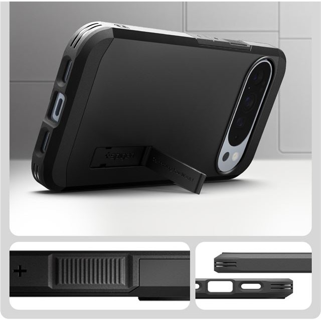 Carcasa Spigen Tough Armor cu MagSafe compatibila cu Google Pixel 10 Pro XL, Negru