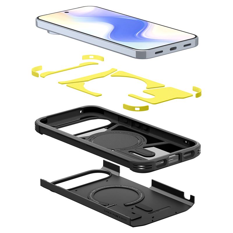 Carcasa Spigen Tough Armor cu MagSafe compatibila cu Google Pixel 10 Pro XL, Negru