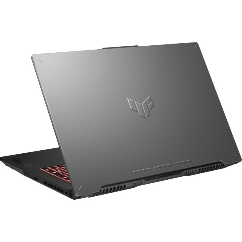 Laptop Gaming ASUS TUF A17 FA707NUG Procesor AMD Ryzen™ 7 7445HS 16M Cache, up to 4.7 GHz, 17.3" FHD 144Hz, 16GB, 512GB SSD, nVidia GeForce RTX 4050 @6GB, Negru/Gri