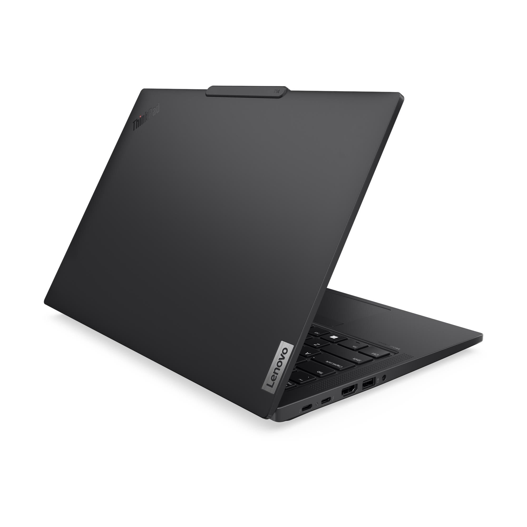 Laptop, Lenovo, ThinkPad T14 Gen 6, Procesor Intel® Core™ Ultra 7 255U 12M Cache, 5.20 GHz, 14", 2.8K OLED Touch 120Hz VRR, 32GB, 1TB SSD, 4G LTE, Intel® Graphics, Win 11 Pro, Negru