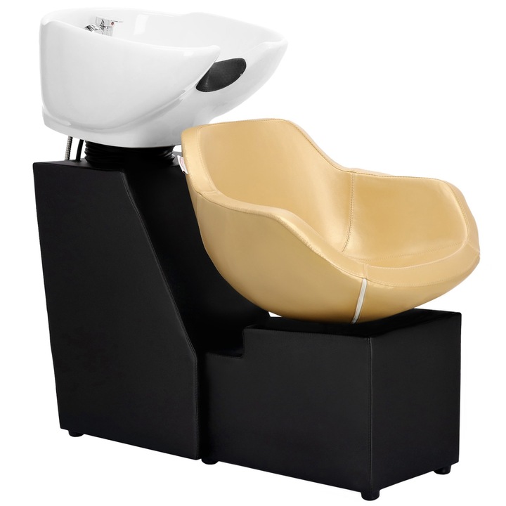 Spalatorie coafura Calissimo, model Laura, negru, dimensiuni 65x105cm, set complet cu armaturi