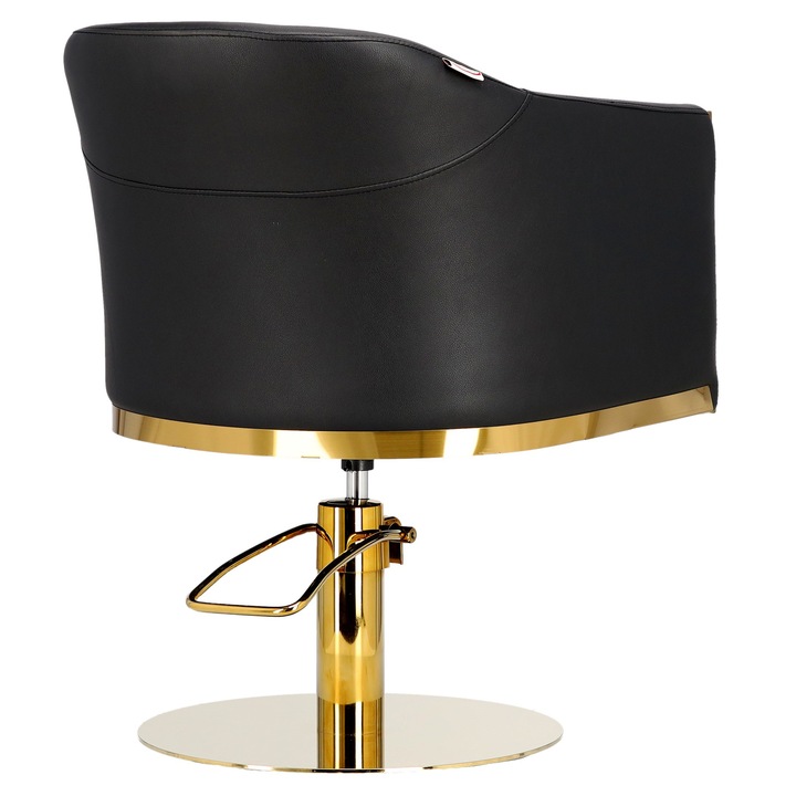 Calissimo professzionális fodrászkészlet, Lincoln mosógép + 2 hidraulikus szék, fekete, méretek 68x105cm, ecobőr