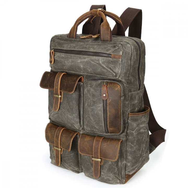 Rucsac Saymon verde inchis 20L