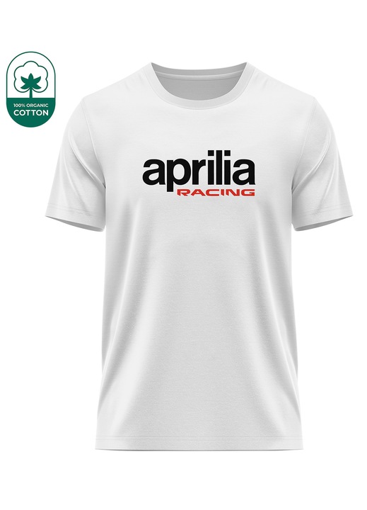 Aprilia férfi rövid ujjú póló, többszínű