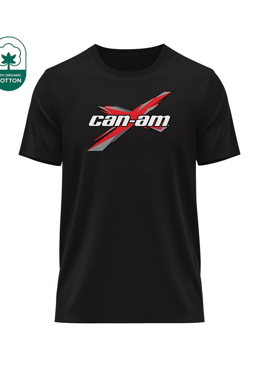 Can Am férfi póló, rövid ujjú, többszínű