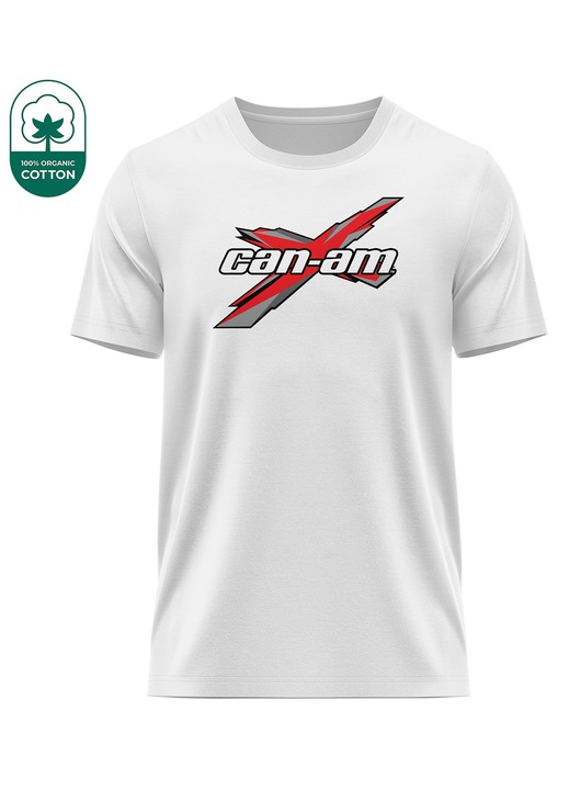 Férfi póló Can Am 9.9, rövid ujjú, többszínű