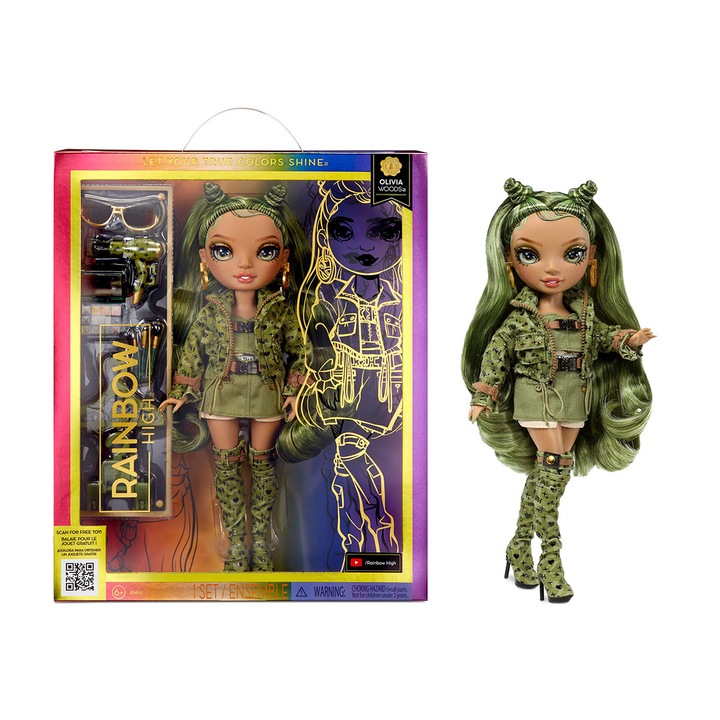 Papusa Olivia Woods, Rainbow High Seria 5